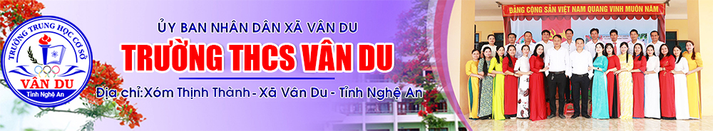 Trường THCS Vân Du - Tỉnh Nghệ An